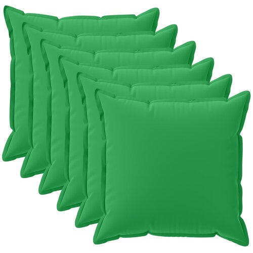  Presvlaka za jastuk 6 kom. HOUTEN Zelena 30 x 30 cm Poliester Cene