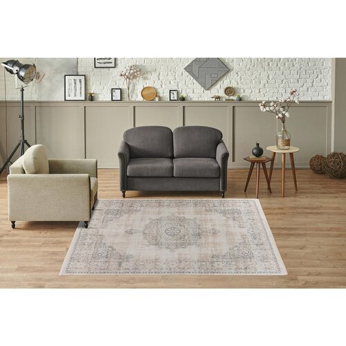 Kayoom VINTAGE PREPROGA 120/170 cm tkano siva Slike