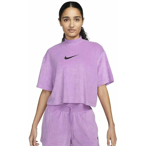 Nike ženske majice w nsw mock ss tee trry ms  FJ4894-532 Cene