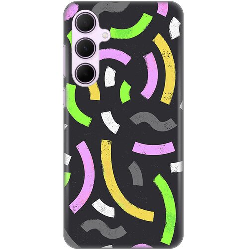  torbica silikonska print za samsung A356B galaxy A35 5G happy lines gray Cene