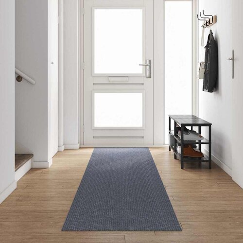  Tepih trkač Svijetlo siva 80 x 500 cm tkanina Cijene
