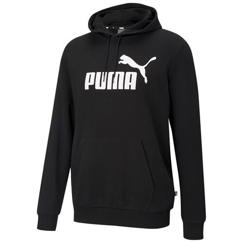 Puma Moški pulover ESS Big Logo Hoodie Črna Cene
