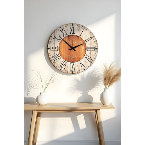 Wallity Dekorativni zidni sat Huhuas00032, 50x50 cm Cene