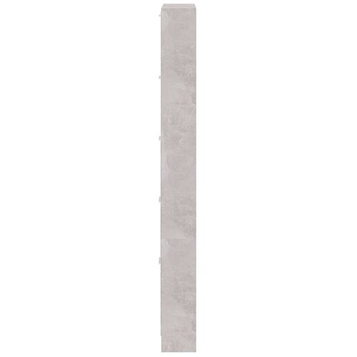 za cipele boja betona 59x17x169 cm konstruirano drvo Slike