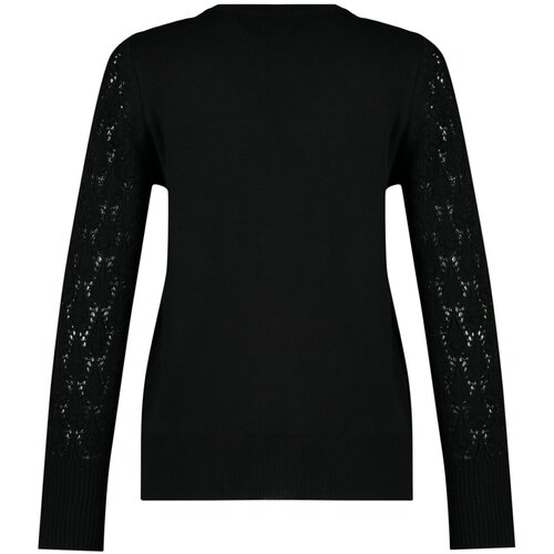 Trendyol Sweater - Black - Regular fit Cene