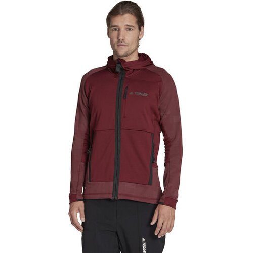Adidas Terrex Tech Flooce Hooded Hiking Fleece Jacket Slike
