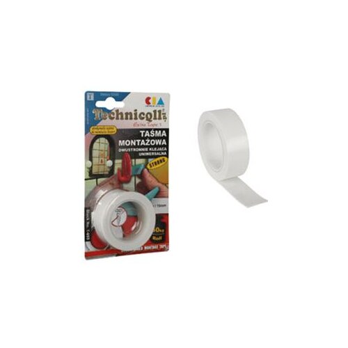 Technicqll traka ljepljiva dvostrana1,5m/19mm Cijene