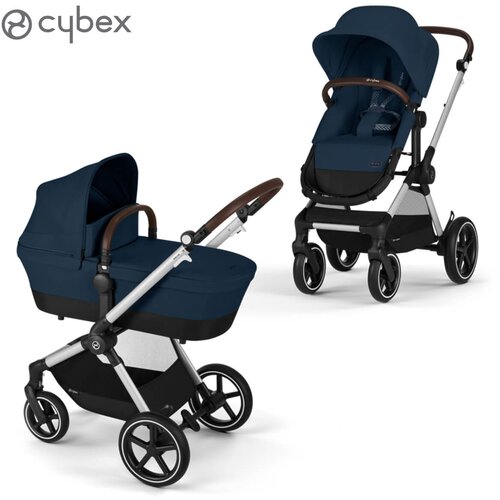 Cybex Kolica za bebe Eos Lux Slv Ocean Blue, Teget Cene