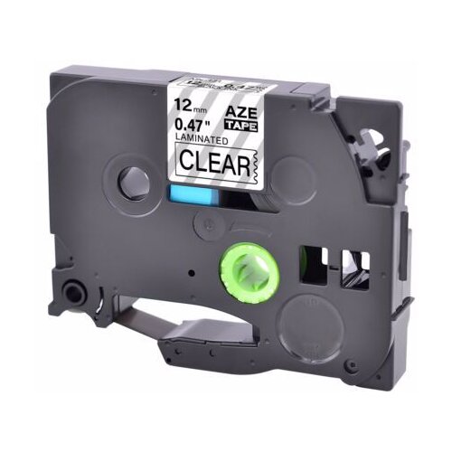Pot TRAKA TZE131 12mm crno na prozirno Slike