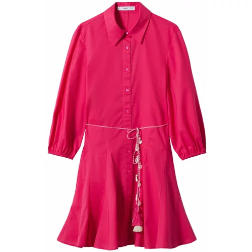 Mango Košulja haljina 'CORNELIA' roza / bijela