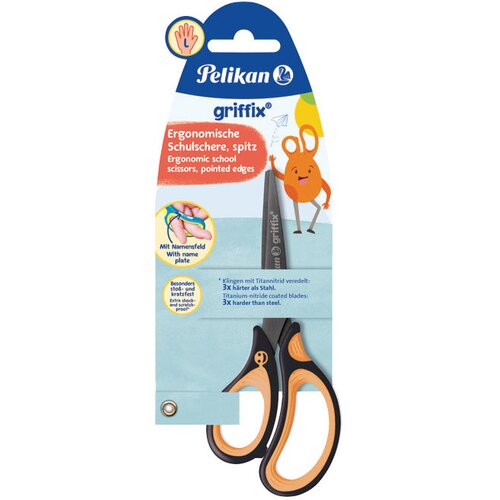  &amp;Scaron;KARE &amp;Scaron;KOLSKE 15CM ZA LJEVAKE GRIFFIX PELIKAN 819176 NEON NARANČASTE/CRNE BLISTER Slike