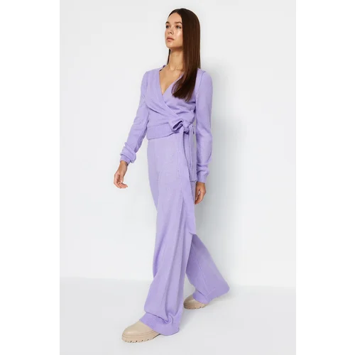 Trendyol Two-Piece Set - Purple - Oversize