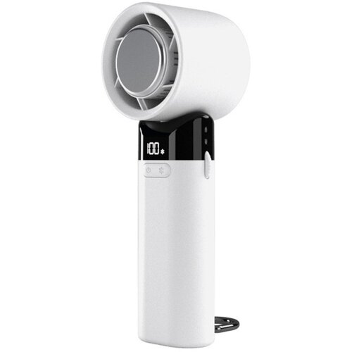 INF Prenosni mini USB ventilator s polprevodni&scaron;kim hlajenjem in LCD White, (5000286497) Cene