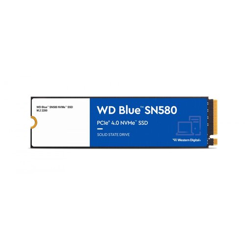 Western Digital blue 500GB SN580 nvme ssd pcie Gen4 x4 Slike