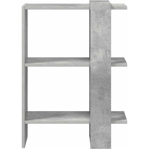  Polica Betonski sivi 52 x 25 x 71,5 cm Konstruirano drvo Slike
