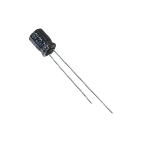 Panasonic elektrolitski kondenzator radijalno ožičen 2 mm 22 µF 25 V 20 % (Ø) 5 mm 1 St. Cijene