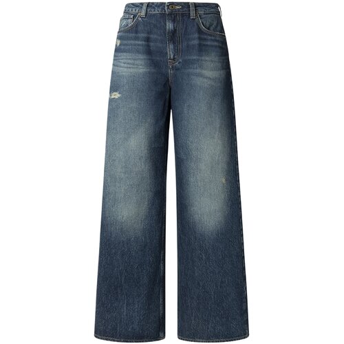 PepeJeans Wide Leg Jeans Uhw Jaimy farmerke Cene