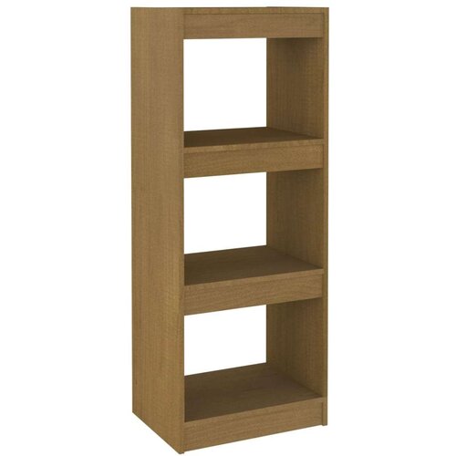 VidaXL Ormarić za knjige / pregrada boja meda 40x30x103,5 cm borovina Slike