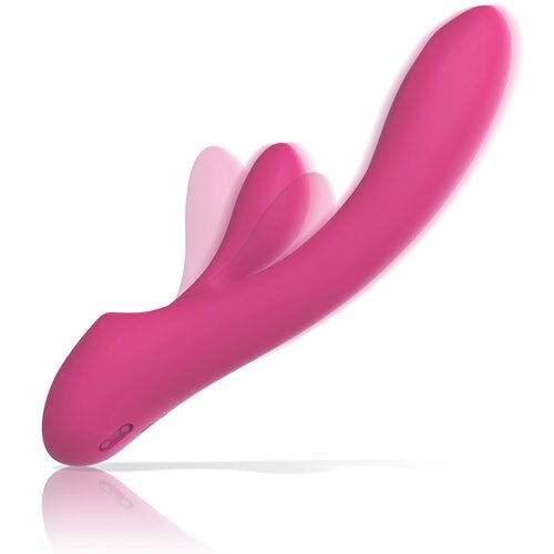 Intense Luigi Vibrator Rabbit Silicone Pink Cene