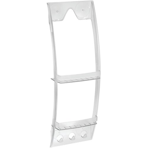 IDesign prozirni držač za kupaonicu, 23 x 73 cm Slike