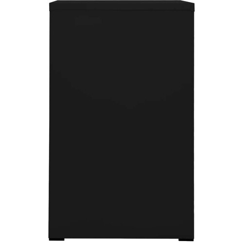 VidaXL Ormarić za spise crni 46 x 62 x 102,5 cm čelični Slike