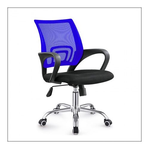 Arti Daktilo stolica C-804D Plava ledja/crno sedi&amp;scaron;te ( 755-509 ) Slike