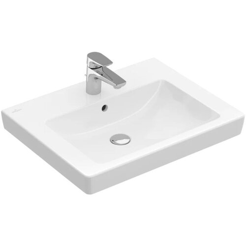 Villeroy Boch 7113F0R1 Subway 2.0 CeramicPlus 60 x 47 cm keramični umivalnik z odprtino za armaturo Slike
