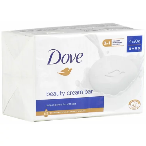 Dove Original Beauty Cream Bar Set tekoče milo Original Beauty Cream Bar 4 x 90 g za ženske