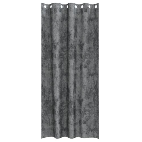vidaXL bar&scaron;unaste zavjese 2 kom s očima sive 260x140 cm Cijene
