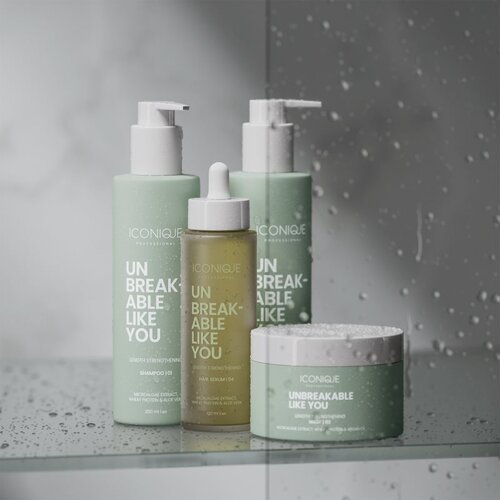 ICONIQUE Professional UNBREAKABLE LIKE YOU Length Strengthening maska za krepitev dolžin las 200 ml Slike