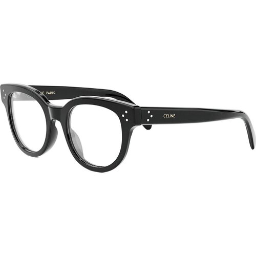 Celine BOLD 3 DOTS 3 Dots Black Round Eyeglasses L (53) Črna/Kristalna Cene