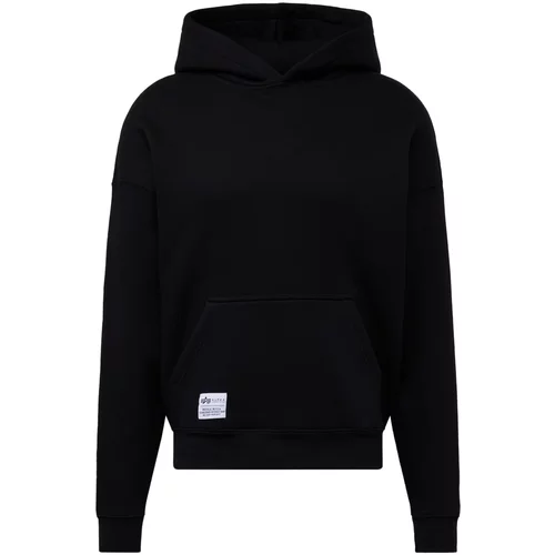 Alpha Industries Sweater majica svijetlonarančasta / crna / bijela