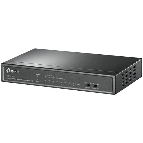 Tp-link Switch Tl-SF1008P, 8-port 10/100Mbps Desktop PoE Switch, 8 10/100Mbps RJ45 ports including 4... Cijene