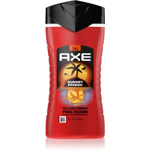 Axe Sunset Fresh Shower Gel gel za prhanje 3v1 za moške 250 ml Cene
