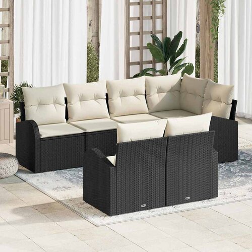  Sjedeća garnitura za vrt poliratan 234.0 x 124.0 x 85.0 cm Slike