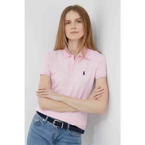 Polo Ralph Lauren Polo majica za žene, boja: ružičasta