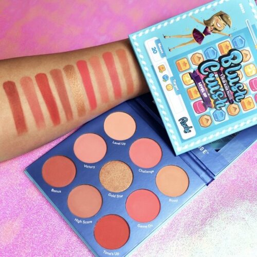 Rude Cosmetics paleta rumenila sa 9 boja-level up|rumenila i bronzeri Slike