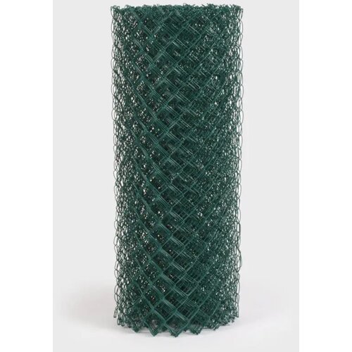 pletena žica pvc (toplocinkovana zaštita), debljina žice 3.0mm - visina 1.2m, okca 55x55mm, rolna 20m, zelena Slike