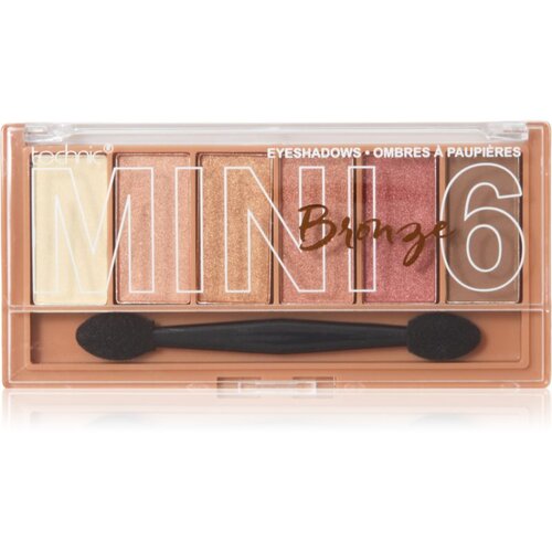 Technic_Cosmetics Eyeshadow Minis paleta sjenila za oči nijansa Mini Bronze 7.2 g Slike