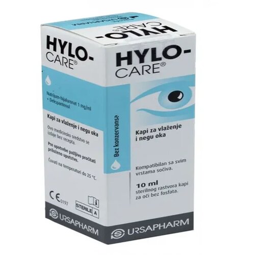URSAPHARM Hylo-Care kapi za oči 10ml Cene