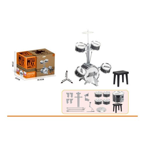 Bubanj set otroških bobnov za začetnike + stol Cene