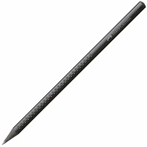 Faber-castell Grafitni svinčnik Faber-Castell, oblikovani oprijem, črn