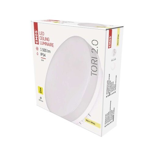  LED svetilo nadometno TORI, okroglo, 15W, IP54, toplo bela Cene