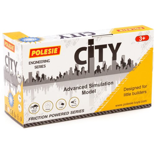 Polisei Veliki Kamion za decu sa makaze rampom City Polesie Cene