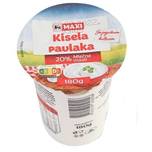 Premia kisela pavlaka 20%mm 180g Cene