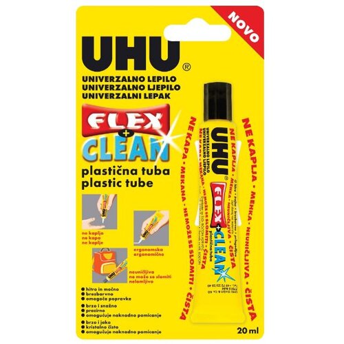 Uhu Univerzalno lepilo UHU Flex & Clean (20 ml, PVC) Cene