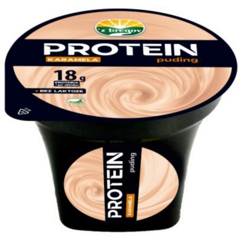 Z Bregov Puding protein karamela 180g Cene