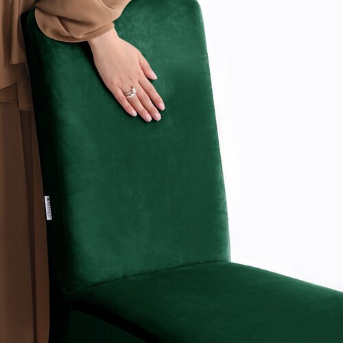 Restilo Zelena rastezljiva presvlaka za stolicu 48 cm Sento &amp;ndash; Slike