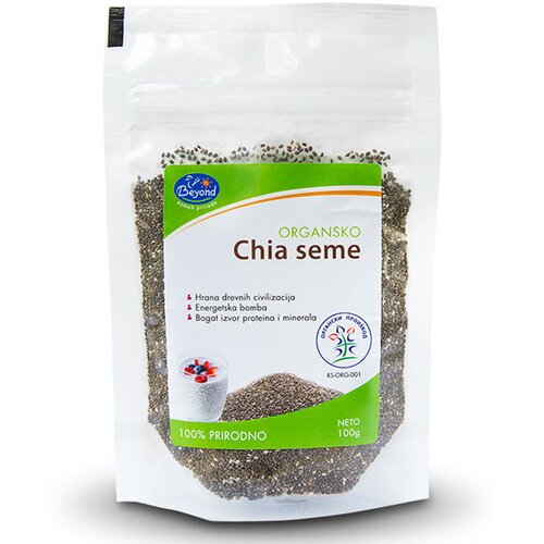 Beyond Chia seme organic 100g Slike
