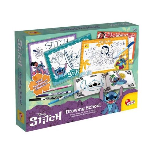 Lisciani Stitch drawing school with perfumed pens ( LC107575 ) Cene